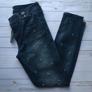 {Express Factory} Pearl Ankle Legging Jeans Size 4